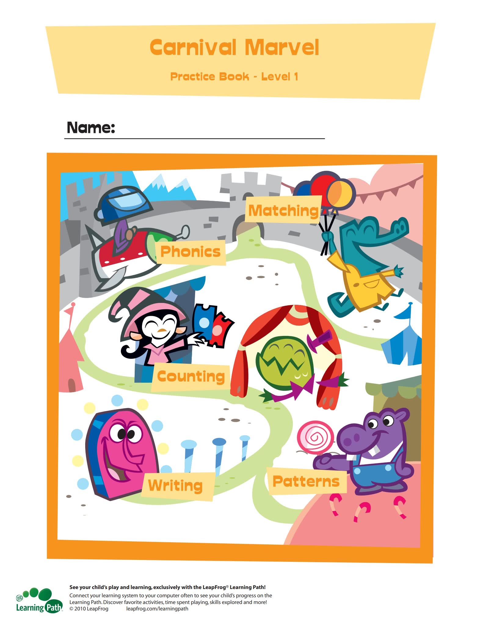 《Carnival Marvel系列》 Level 1 宝宝英语数学启蒙PDF