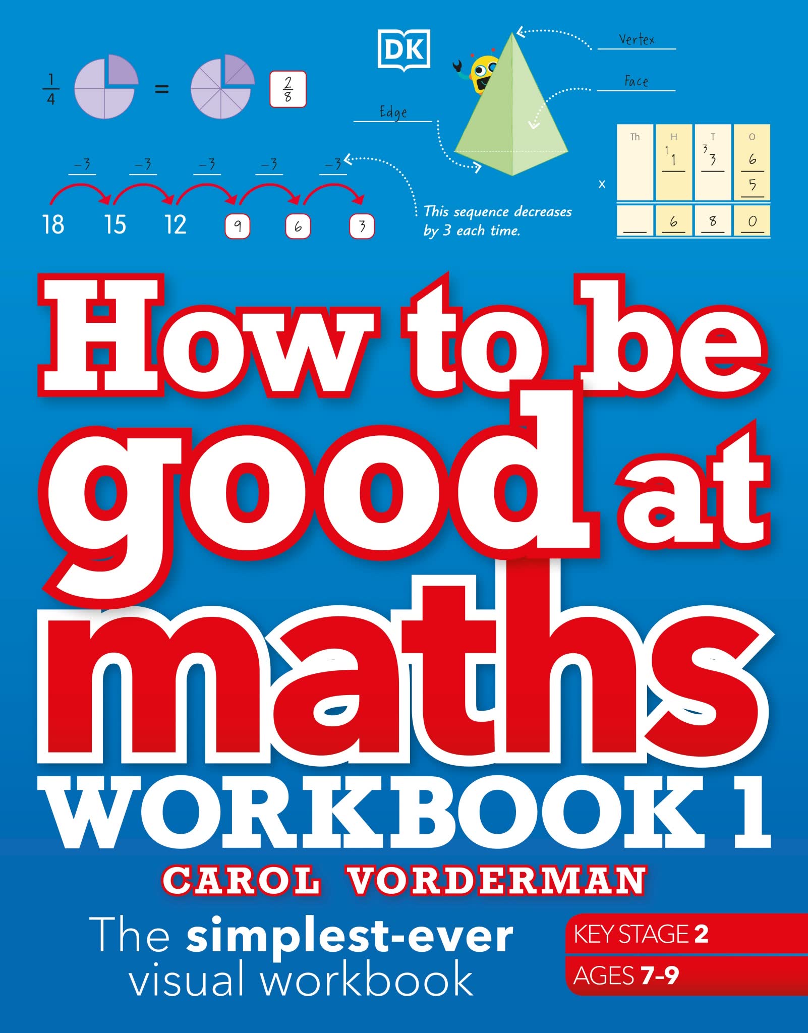 DK英文原版数学练习册How to Be Good at Maths Workbook