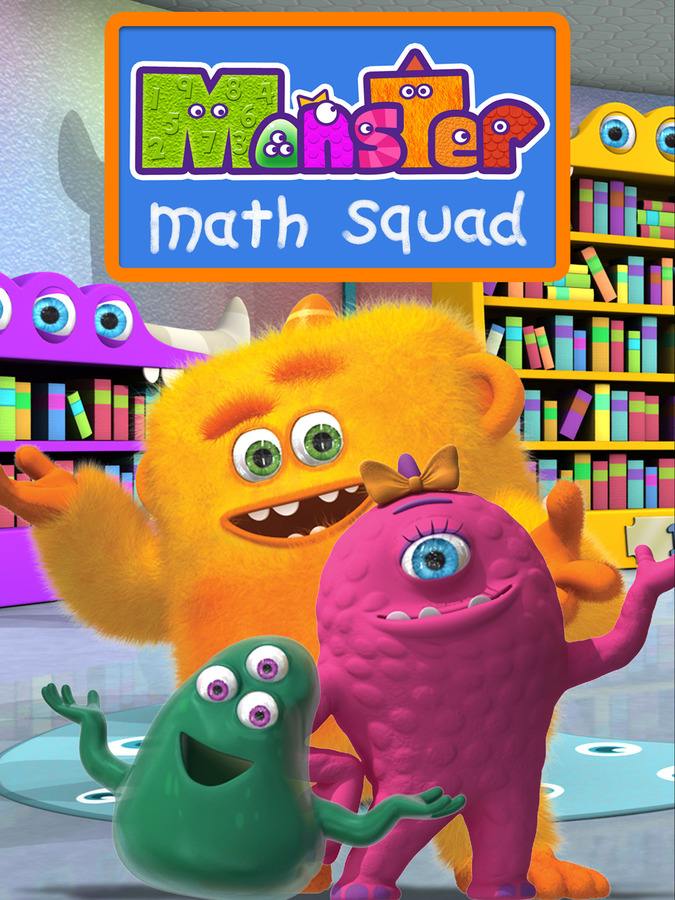 加拿大数学启蒙动画 Monster Math Squad 怪物数学小分队 | 50集资源介绍