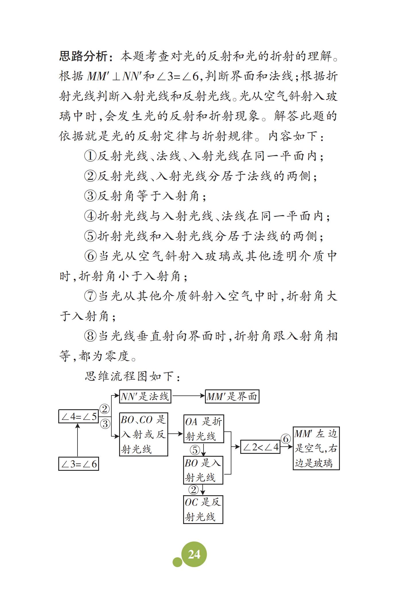 初中数理化知识大全目录