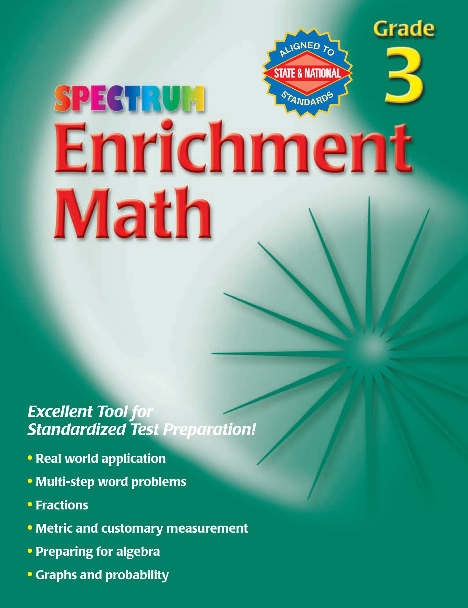 Spectrum Enrichment Math G3–G8 数学应用题练习册电子版怎么选
