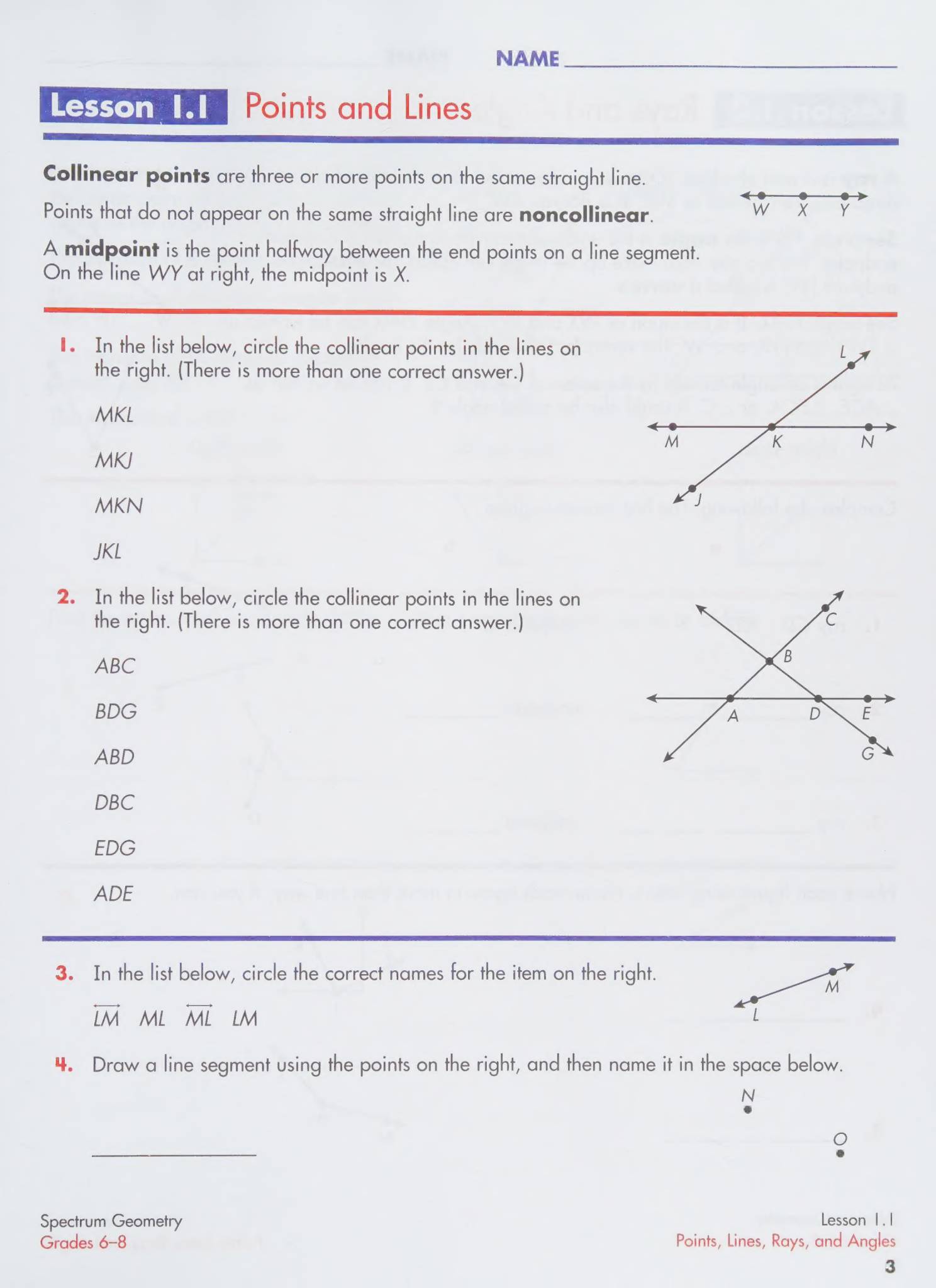 Spectrum geometry1