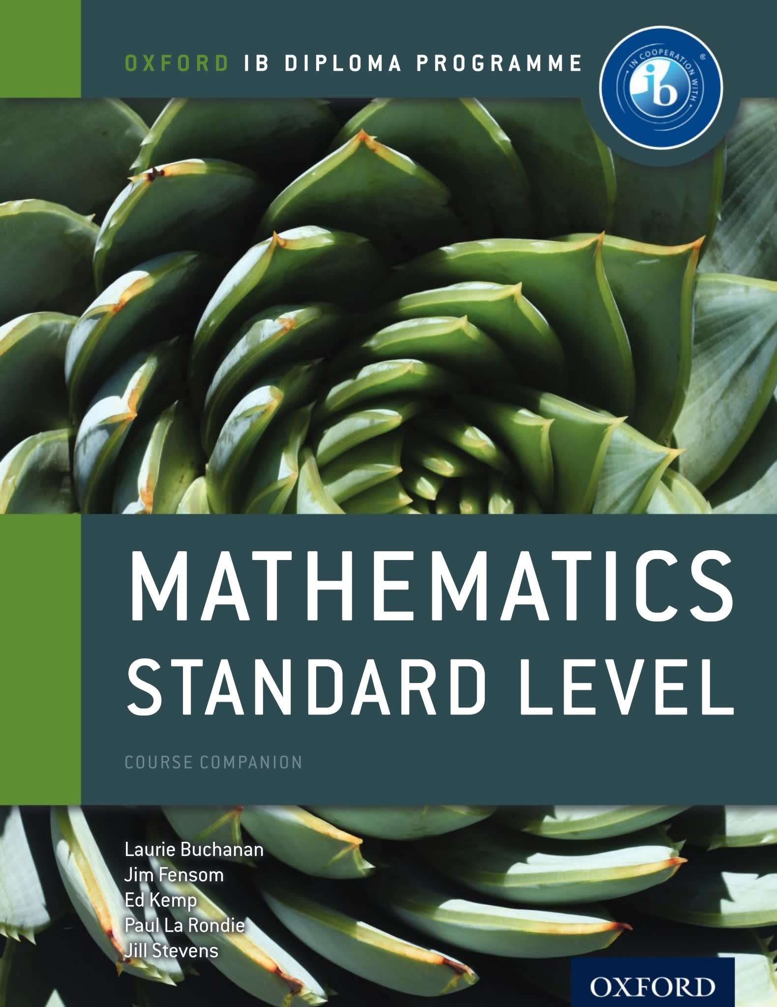 IB 数学教材:Oxford Course Companion 全套(Studies/SL/HL+选修四册)电子版下载