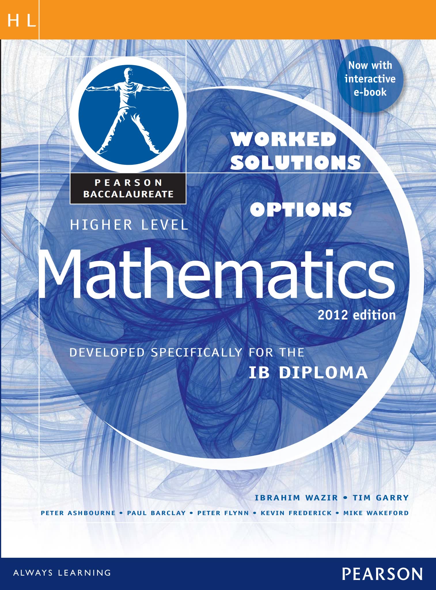 Pearson Baccalaureate Mathematics HL Worked Solutions (Options) 封面(四个选修方向配套答案)