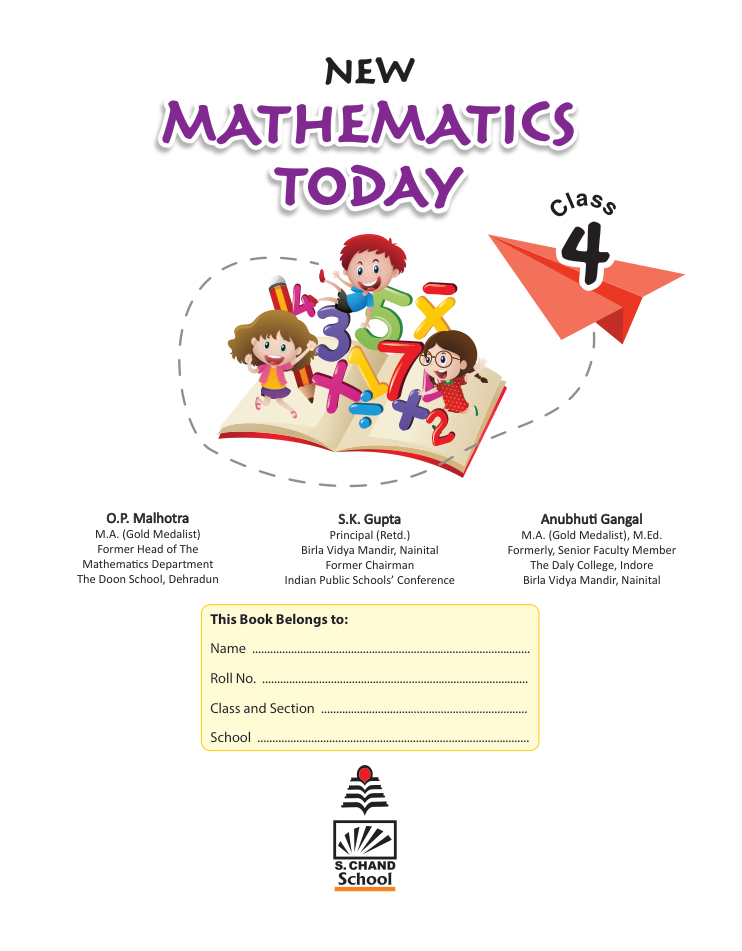 New Mathematics Today Class 4 封面（中年级）